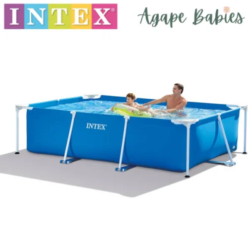INTEX+Rectangular+Frame+Pool+2.6m+x+1.6m+x+65cm
