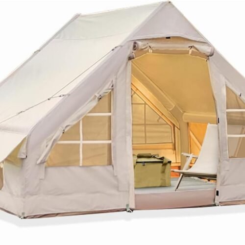 HikerSKY+Aufblasbares+Zelt+für+4/6/8+Personen.+mit+Luftpumpe.+Aufblasbares+Campingzelt.+Wasserdicht.+für+Camping+und+Outdoor-Aktivitäten