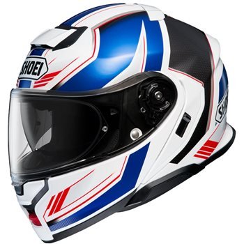 Shoei+Neotec+3+Grasp+TC10+Flip-Up+Front+Helmet+(White+|+Blue)