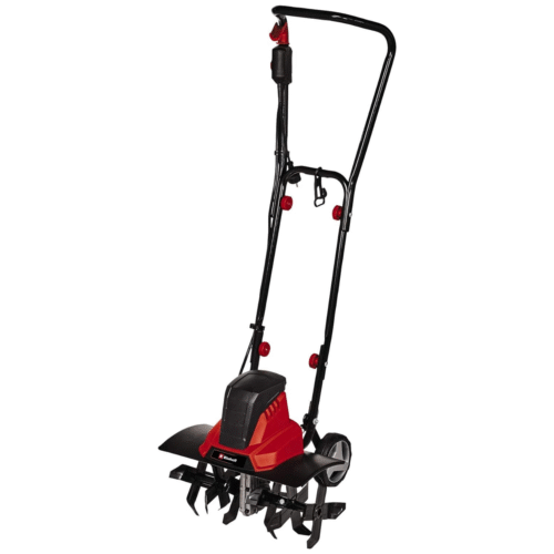 Einhell+GC-RT+1545+M+electric+tiller+(1.500+W+power.+serial+motor.+2-point+safety+switch.+anti-overload+clutch.+folding+handlebars.+robust+tillers)