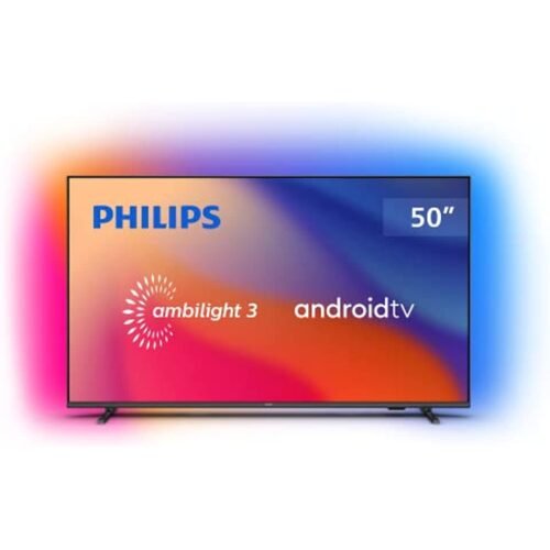 PHILIPS+Smart+TV+50+4K+Android+Ambilight+50PUG7907/78.+Google+Assistant.+Comando+de+Voz.+Dolby+Vision/Atmos.+VRR/ALLM.+Bluetooth+5.0.+4+HDMI